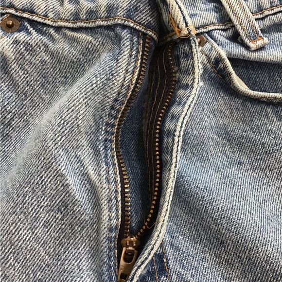 Levi’s Jeans 550 Orange Tab Vintage Mom High Waist Straight Leg Size 27 X 28 - Picture 5 of 14